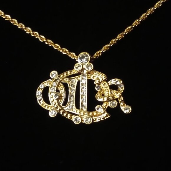 Christian Dior Crystal Vintage Necklace